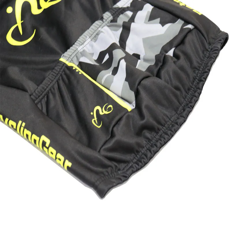 ELF Yellow Fleece Retro Cycling Vest