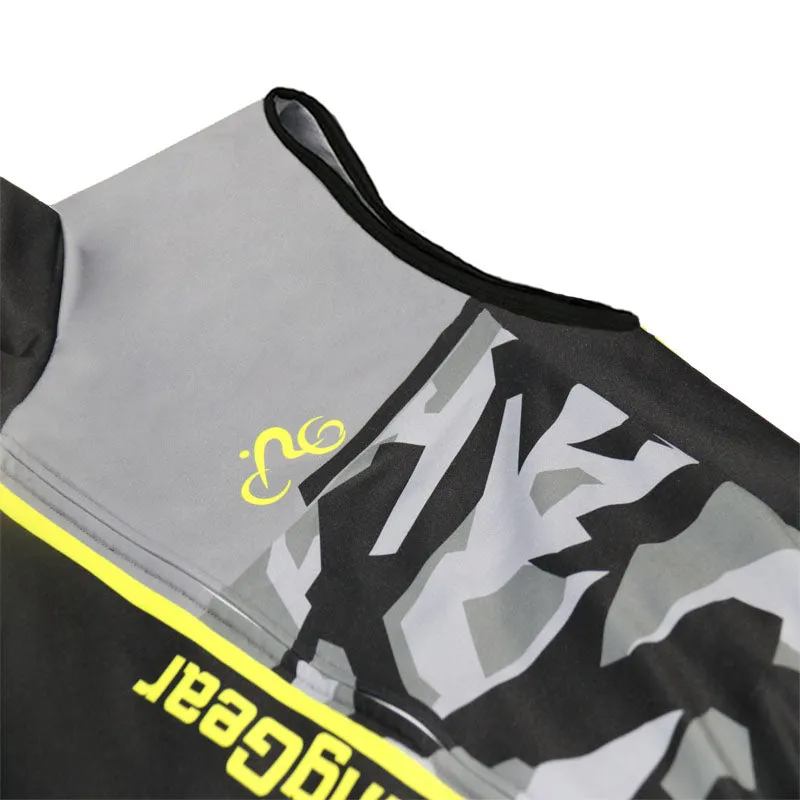 ELF Yellow Fleece Retro Cycling Vest